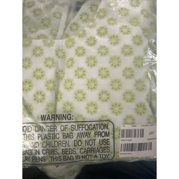 MODCLOTH Day Tripping in Eyelet Flower Fields Trapeze Dress Babydoll M NWT - Picture 4 of 5